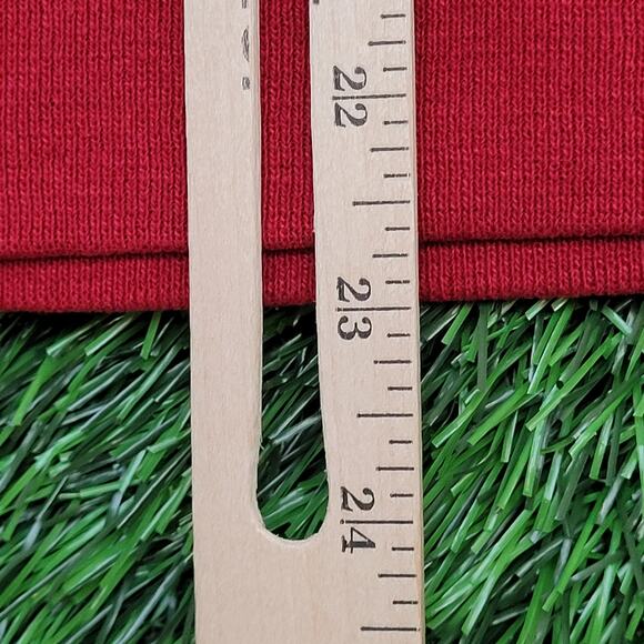 Vintage Y2K Tuskegee University Hoodie Women Small 19x23 Red - Picture 9 of 15